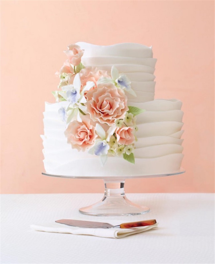 结婚蛋糕图片大全一层图片